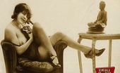 Vintage Classic Porn 233571 Only Partly Dressed Horny Chicks From The Late Twenties
