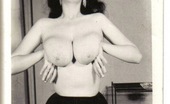 Vintage Classic Porn 233588 Some Very Hot Busty Naked Vintage Babe From The Fifties
