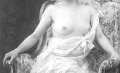 Vintage Classic Porn Real Vintage Topless Girls Posing In The Daring Twenties
