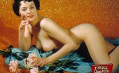 Vintage Classic Porn 233595 Some Very Real Vintage Pinup Girls Are Posing Nude Solo

