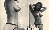Vintage Classic Porn Horny Vintage Cuties Posing Naked In The Golden Sixties
