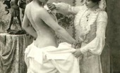 Vintage Classic Porn 233645 Vintage Lesbian Nude Chicks Enjoy Posing In The Twenties
