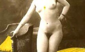 Vintage Classic Porn Vintage Color Tints Chicks Enjoy Posing In The Twenties
