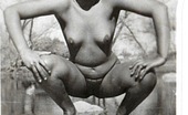 Vintage Classic Porn 233669 Hot Vintage Chicks Posing Naked Outdoors In The Fifties
