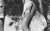 Vintage Classic Porn 233669 Hot Vintage Chicks Posing Naked Outdoors In The Fifties
