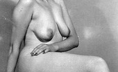 Vintage Classic Porn 233673 Pretty Nude Gorgeous Vintage Models Posing In The Sixties

