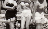 Vintage Classic Porn Hot Sexy Naked Vintage Beauties Outdoors In The Fifties
