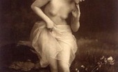 Vintage Classic Porn 233701 Very Pretty Vintage Girls Posing Topless In The Thirties
