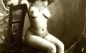 Vintage Classic Porn 233722 Vintage Babes Enjoy Posing Naked With A Hat In The Twenties
