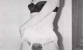 Vintage Classic Porn 233746 Showing Off Their Big Black Vintage Bras In The Fifties
