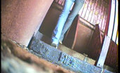 Piss Hunt 233881 Chick With Perfect Ass Pees In Dirty Public Toilet
