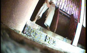 Piss Hunt 233888 Two Girls Watering The Spy Cam Planted In Park Loo
