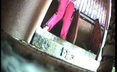 Piss Hunt 233888 Two Girls Watering The Spy Cam Planted In Park Loo

