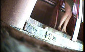 Piss Hunt Naughty Mama Pissing Straight Onto Voyeur Camera
