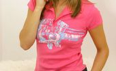 Only Melanie 234058 Mel In Cute Pink And Black Outfit (Non Nude)
