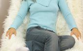 Only Melanie 234107 Melanie Looking Sexy In An Everyday Jumper And Jeans. (Non Nude)
