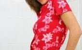 Only Melanie 234166 The Ever So Delightful Melanie Looks Wonderful As She Removes Her Sexy Red Outfit Exposing Her Cute Lingerie
