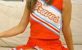 Only Melanie 234339 Cheerleader Outfit With Dark Tan Stockings
