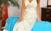 Only Silk And Satin Gemma Massey 234746 Gemma Looks Absolutely Stunning In Her Cream Evening Gown.

