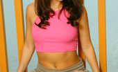 Only Carla 234892 Carla In A Tight Pink Top With A Tiny Miniskirt And Pink Panties (Non Nude)
