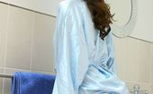 Only Carla 234895 Carla In A Sexy Bathrobe Only Wearing Cotton Panties (Non Nude)
