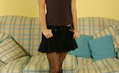 Only Carla 234896 Carla Wearing A Miniskirt With Stockings And Boots (Non Nude)
