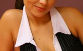 Only Carla 234900 Carla Looking Stunning In A Smart Office Outfit And Sexy Black Lingerie. (Non Nude)
