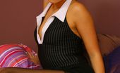 Only Carla 234900 Carla Looking Stunning In A Smart Office Outfit And Sexy Black Lingerie. (Non Nude)

