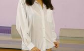 Only Carla 234947 Carla Looking Lovely In White Shirt And Cute Lingerie (Non Nude)
