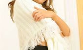 Only Carla 235004 Carla In A Poncho And Lingerie. (Non Nude)
