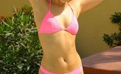 Only Carla 235181 Carla In The Sun In Pink Bikini
