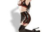 Gothic Sluts Morrigan Hel 236134 Goth Domme Touches Herself High Heels Tight Dress