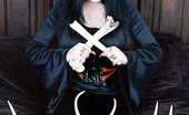 Gothic Sluts Persephone 236137 Tattooed Witch Slut Corseted In Ritual Of Bones
