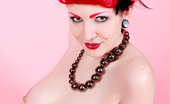 Gothic Sluts Xanthia Doll 236198 Curvy Goth Redhead Gets Naked In High Heels
