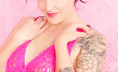 Gothic Sluts Michele Aston 236227 Tattooed Goth Milf Fingers Herself
