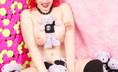 Gothic Sluts Xanthia Doll Busty Tattooed Punk Redhead Nude And Plush
