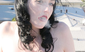 Gothic Sluts Mary Jane 236239 Fur Coat Glam Slut Strips Nude And Smokes
