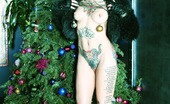 Gothic Sluts Malice 236306 Tattooed Naked Gothic Punk Christmas Cheer
