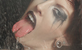 Gothic Sluts Penny Poison 236312 Wet Shower Time With Tattooed Redhead Penny Poison
