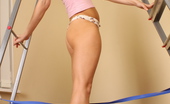 Flexi Becky Alyssa04 236501 Busty Long-Legged Brunette Girl Shows Off Her Flexible Body
