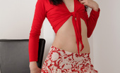 Nubiles Lolly Pop 239609 Lovely Hottie Teasingly Posing In Her Mini Skirt And Red Top
