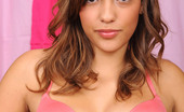 Nubiles Melanie Jane 242003 Cover Girl Teen Slides Off Her White Tops To Show Her Big Curvy Cleavage In Her Room
