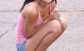 Nubiles Abbey 243060 Long Haired Babe Abbey Teases And Flaunts Her Undies Outdoors
