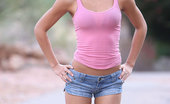 Nubiles Abbey 243060 Long Haired Babe Abbey Teases And Flaunts Her Undies Outdoors
