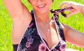 Nubiles Kinzie 243733 Nature Lover Kinzie Gets Topless And Loves Getting Tanned All Alone In The Grassfields
