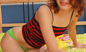 Nubiles Madeline 243950 Hot And Horny Teen Spreads Her Legs Really Wide And Posing On The Bed
