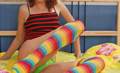 Nubiles Madeline 243950 Hot And Horny Teen Spreads Her Legs Really Wide And Posing On The Bed
