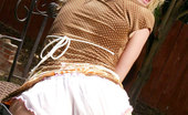 Nubiles Roxi 245948 Beautiful Outdoor View With This Sweet Hottie Flashing Panty Under Her Skirt
