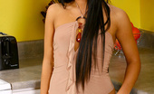Nubiles Persia 247087 Long Haired Teen Amateur Posing Her Juicy Boobs In The Kitchen Counter
