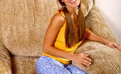Nubiles Andie 247341 Pigtail Teen Andie Kneel Down And Enjoys Posing On Cam
